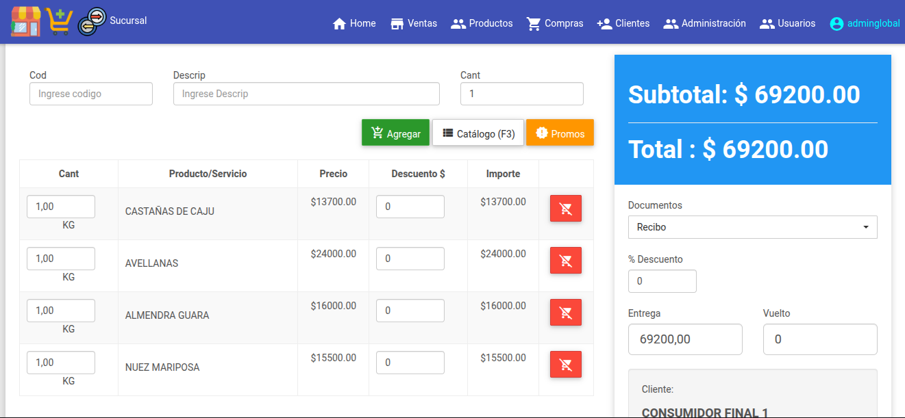 Tienda Virtual / POS